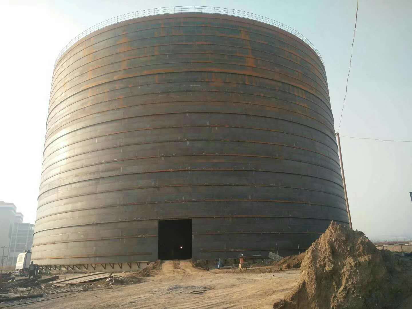 金安承建大型钢板库的好处及原理